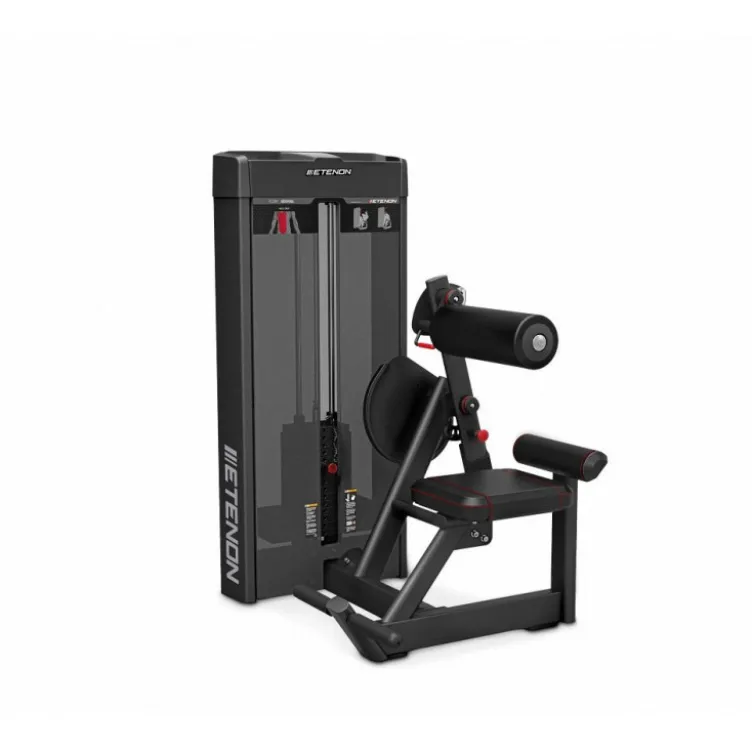 Abdominal crunch machine professionnelle à charge guidée pour la contraction abdominale - Usage commercial