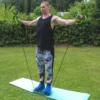 AB Roller multi-usage avec poignées mousse confortables - exercices en homegym