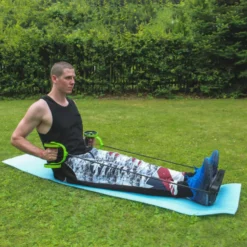 AB Roller multi-usage avec poignées mousse confortables - exercices en homegym