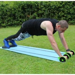 AB Roller multi-usage avec poignées mousse confortables - exercices en homegym