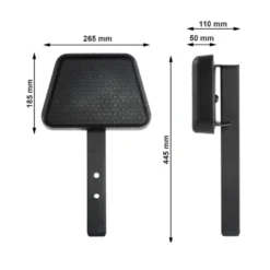 Accessoire pour bancs de musculation ATX - Extension repose-tête en Polyuréthane indéformable