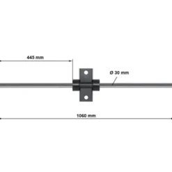 Adaptateur poids standard 30 mm pour option Belt Squat ATX