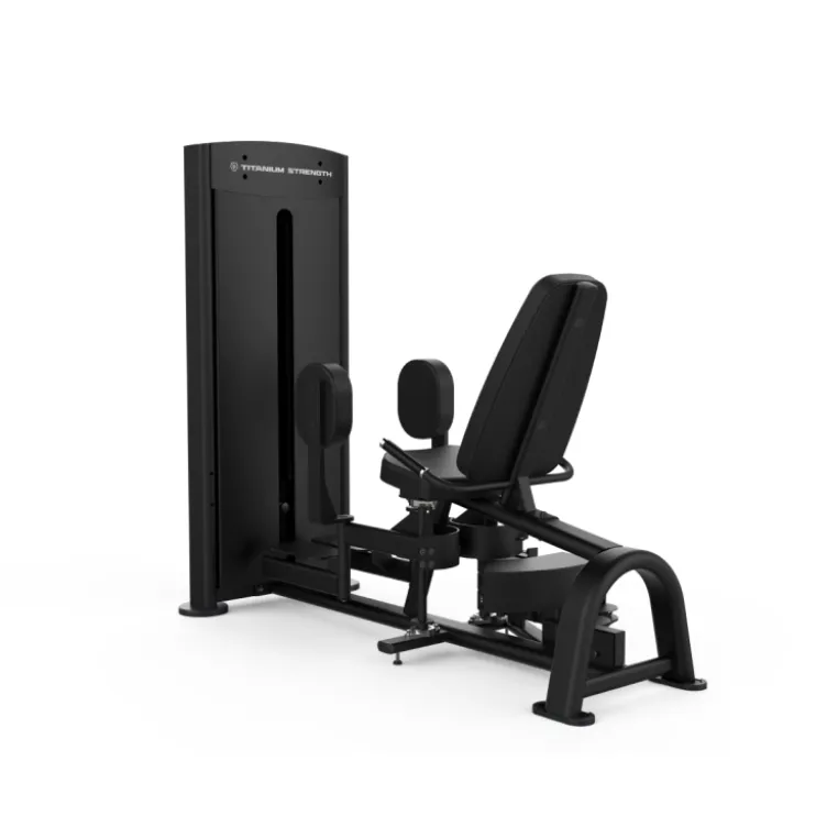 Adducteurs combo abducteurs machine Titanium Strength à sélecteur de poids pour usage commercial - Black Séries BS-S9