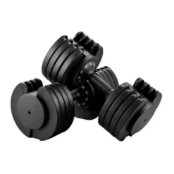 Adjustable Dumbell par paire 5 incrémentations 3,5 à 32 kg - Réglage automatique