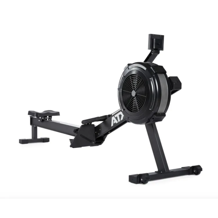 Air rower ATX fitness avec résistance à l'air réglable - Moniteur de bord