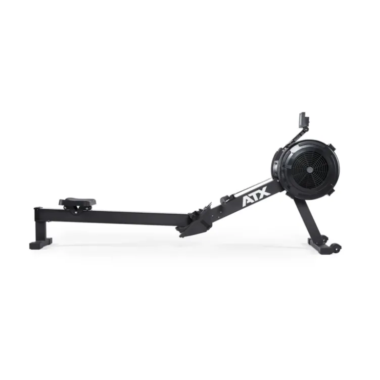 Air rower ATX fitness avec résistance à l'air réglable - Moniteur de bord