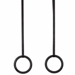 Anneaux de gymnastique pour entraînement intérieur et extérieur à la maison