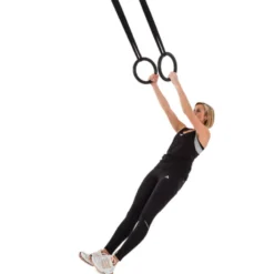 Anneaux de gymnastique pour entraînement intérieur et extérieur à la maison