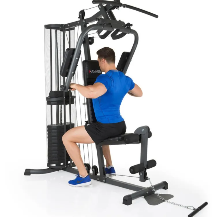 Appareil avec postes d'entraînement multiples - Station à charge guidée pour homegym - Hammer Ultra