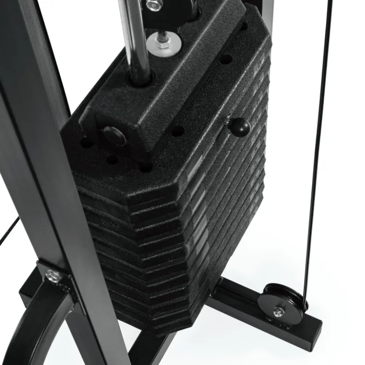 Appareil câble Cross Over - Poulie Vis à Vis de musculation 2 x 80 kg