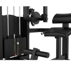 Appareil à charge guidée crunch abdominal dual back extension pour les lombaires - Usage pro Titanium Strength Élite EL-S39