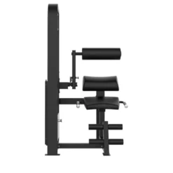 Appareil à charge guidée crunch abdominal dual back extension pour les lombaires - Usage pro Titanium Strength Élite EL-S39