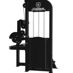 Appareil à charge guidée crunch abdominal dual back extension pour les lombaires - Usage pro Titanium Strength Élite EL-S39