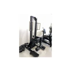 Appareil à charge guidée leg curl pour travail complet des ischios-jambiers - Colonne de poids de 80 kg