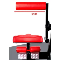 Appareil de musculation à abdominaux pour centre de fitness avec colonne de poids de 112.5 kg