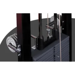 Appareil de musculation à abdominaux pour centre de fitness avec colonne de poids de 112.5 kg