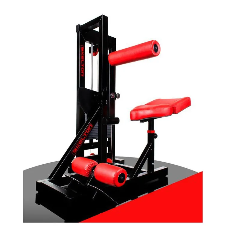 Appareil de musculation à abdominaux pour centre de fitness avec colonne de poids de 112.5 kg