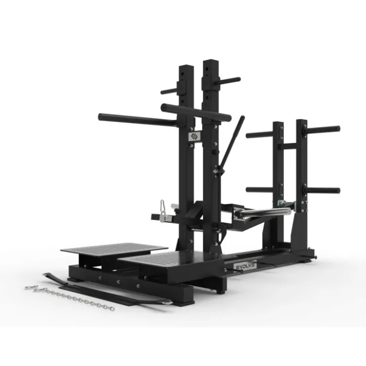 Appareil de musculation Belt Squat capacité de charge 500 kg - Entraînement des cuisses et des mollets