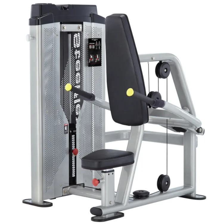Appareil de musculation à charge guidée - Presse à triceps pour espaces professionnels