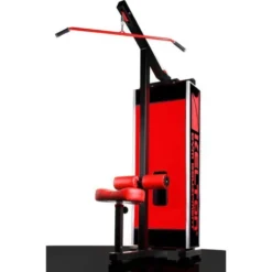 Appareil de musculation dorsaux avec poulie et colonne de poids de 112.5 kg pour salle de musculation commerciale