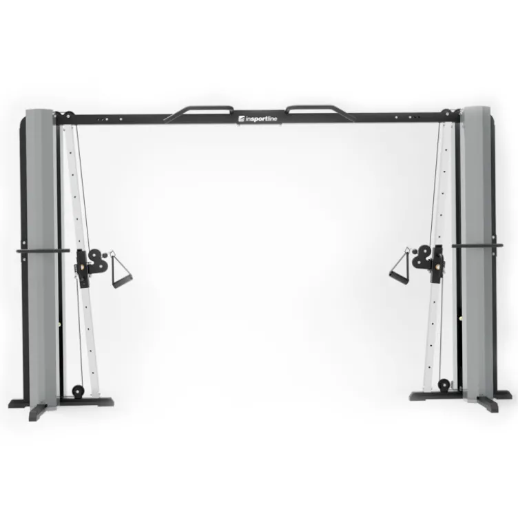 Appareil de musculation - Poulie crossover d'entraînement 2 x 90 kg
