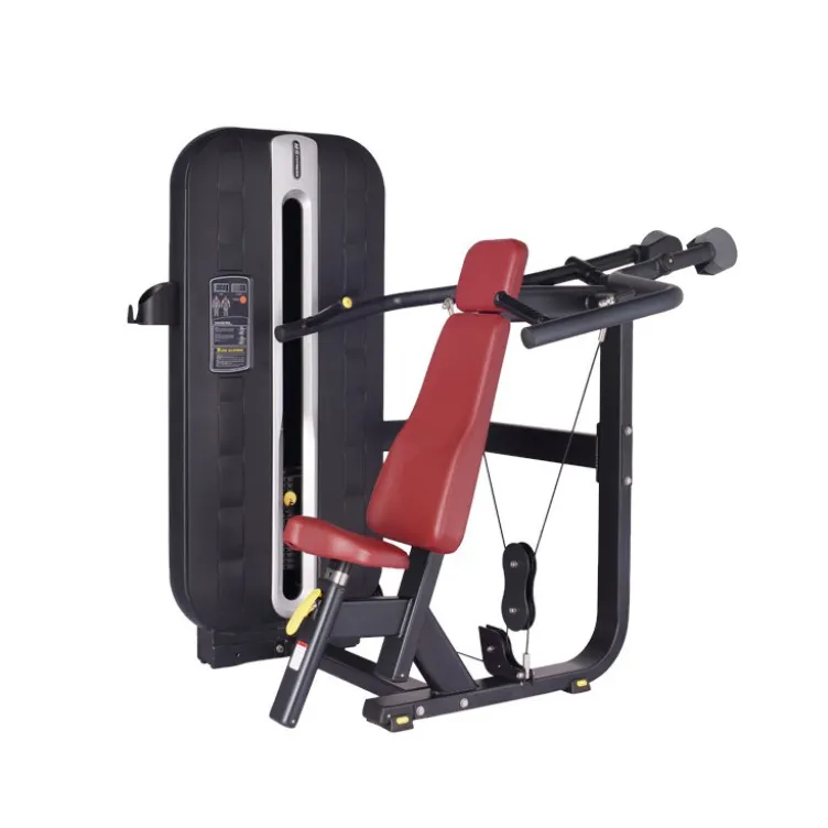 Appareil de musculation professionnel Shoulder Press avec colonne de poids