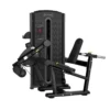 Appareil de musculation professionnel - Machine Leg Curl assis à charges guidées - Colonne de poids 100 kg