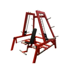 Appareil de musculation Shoulder Press et Chest Press à charges libres - Multiple emplacement pour disque de poids