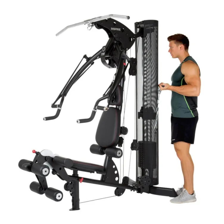 Appareil de musculation tout-en-un avec accessoires inclus - Homegym équipement - M2