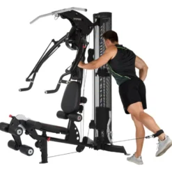 Appareil de musculation tout-en-un avec accessoires inclus - Homegym équipement - M2