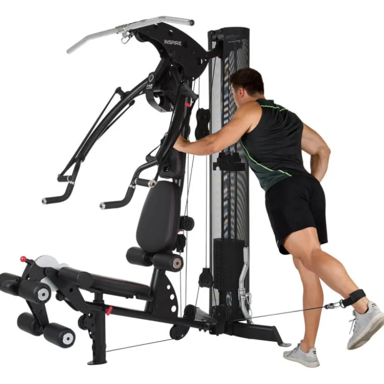 Appareil de musculation tout-en-un avec accessoires inclus - Homegym équipement - M2