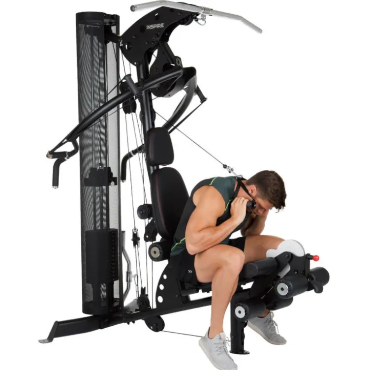 Appareil de musculation tout-en-un avec accessoires inclus - Homegym équipement - M2
