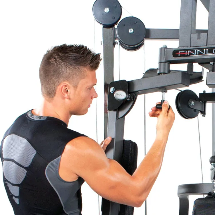Appareil d'entraînement multifonctionnel - Musculation à domicile avec poste de travail multiples - Autark 2600