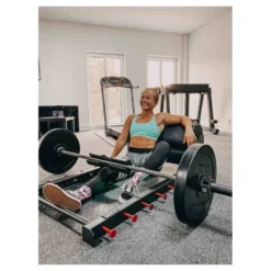 Appareil hip trust pro Titanium Strength 131HT pour entraînements du bas du corps - 12 crochets pour training aux élastiques