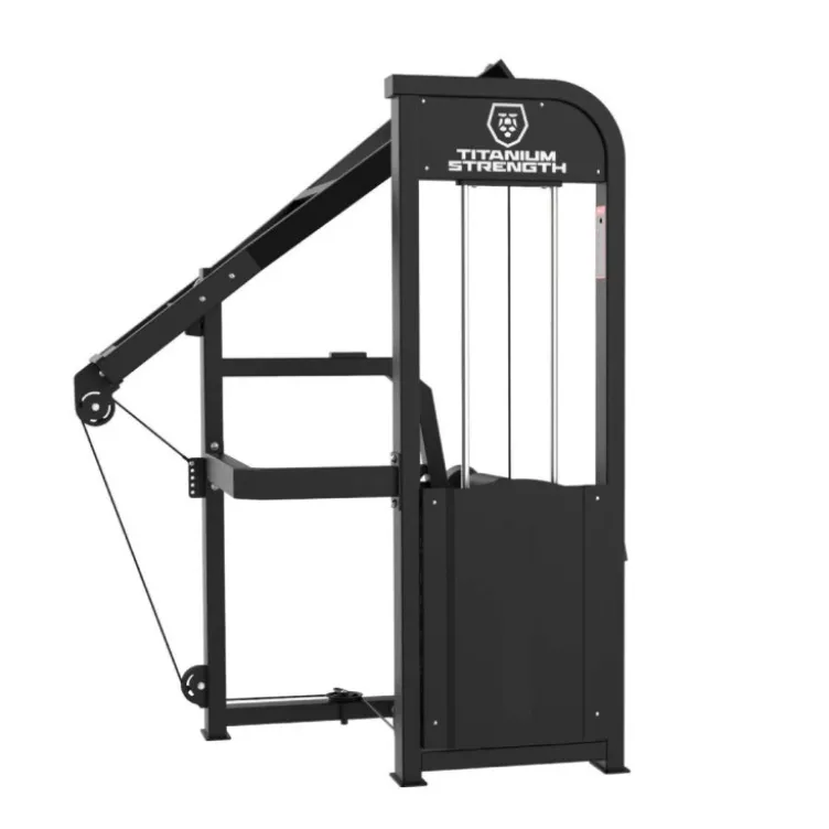 Appareil Lat PullDown à charge guidée Titanium Strength Élite Séries pour salle de musculation commerciale - Tirage Dos El-S13