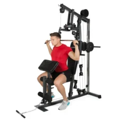 Appareil multi-postes pour homegym - Exercices divers pour l'ensemble des muscles du corps - Hammer California XP