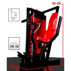 Appareil peck deck musculation des pectoraux pour professionnels - Made in Europe