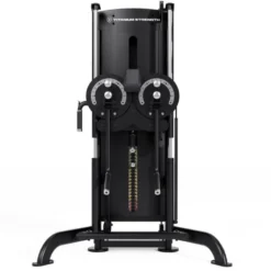 Appareil Pectoral / Élévation latérale avec colonne de poids 100 kg Black Series – Titanium Strength – BS-S28