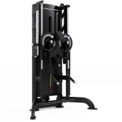 Appareil Pectoral / Élévation latérale avec colonne de poids 100 kg Black Series – Titanium Strength – BS-S28