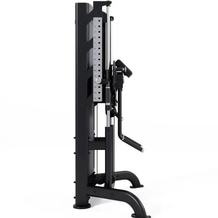 Appareil Pectoral / Élévation latérale avec colonne de poids 100 kg Black Series – Titanium Strength – BS-S28
