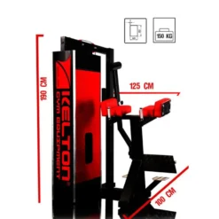 Appareil professionnel compact pour musculation intensive des fessiers en salle de sport