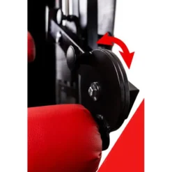 Appareil professionnel musculation des cuisses allongé avec conception innovante pour établissements sportifs