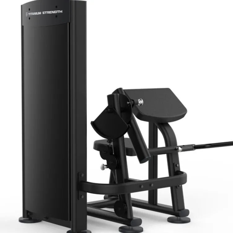 Appareil professionnel Titanium Strength à charge guidée biceps curls combo extensions triceps - Black Séries BS-S10