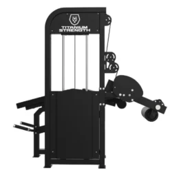 Appareil pro leg extension combo leg curl à charge guidée de qualité professionnelle Titanium Strength Élite Séries EL-S41