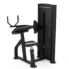 Appareil triceps extension avec colonne de poids intégrée 100 kg Titanium Strength - Arms training machine Black Séries BS-S20