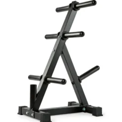 Arbre de rangement ATX pour disques olympiques et barre 7 supports