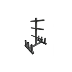 Arbre de rangement support de disques et de barres olympiques