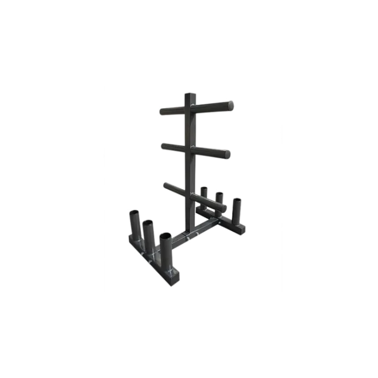 Arbre de rangement support de disques et de barres olympiques