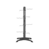 Arbre de stockage pour accessoires de musculation et fitness - 8 crochets avec capacité de 30 kg