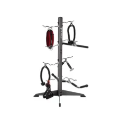 Arbre de stockage pour accessoires de musculation et fitness - 8 crochets avec capacité de 30 kg